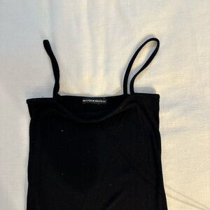 Brandy Melville straight neck bodysuit